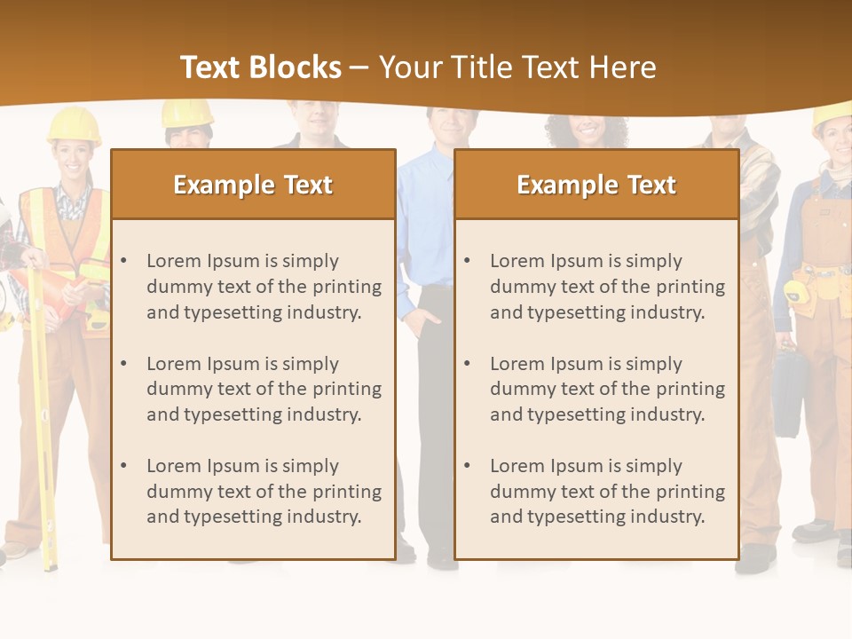Industrial Workers PowerPoint Template