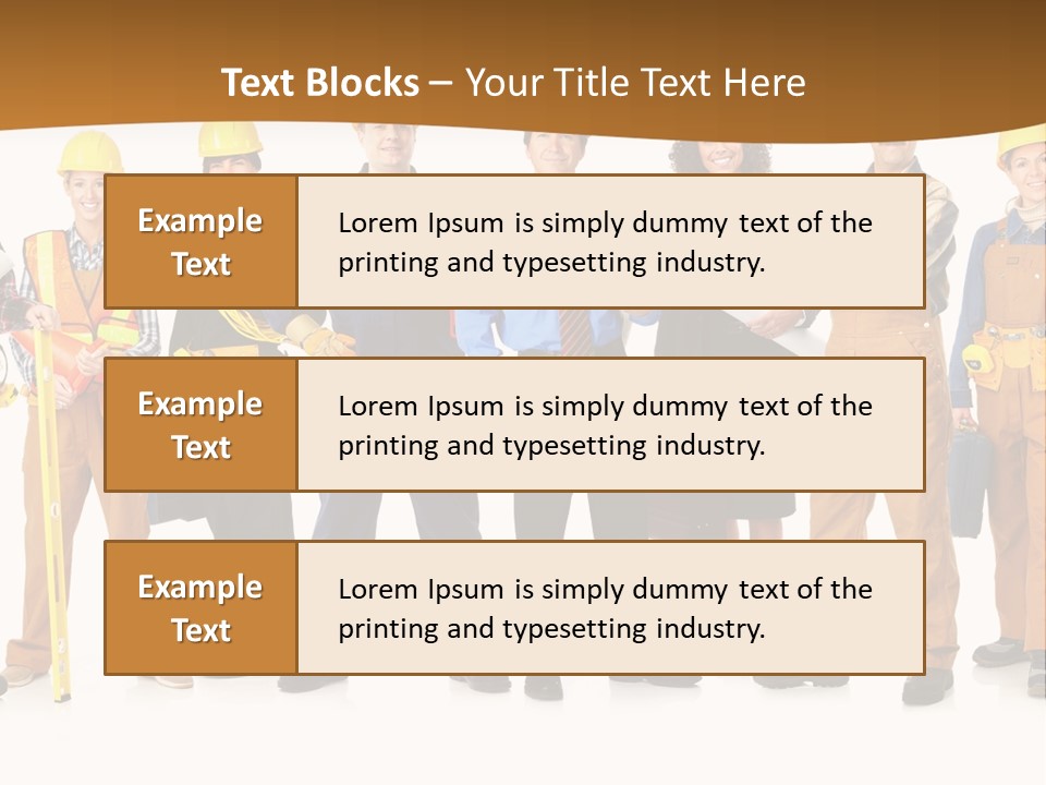 Industrial Workers PowerPoint Template