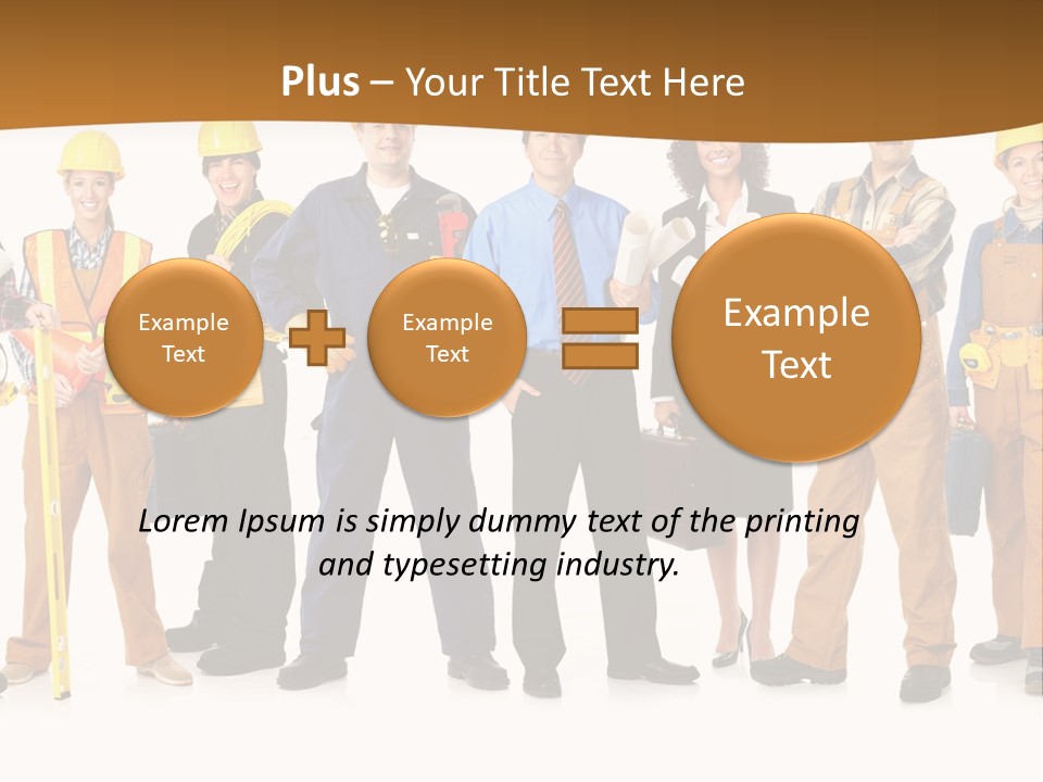 Industrial Workers PowerPoint Template