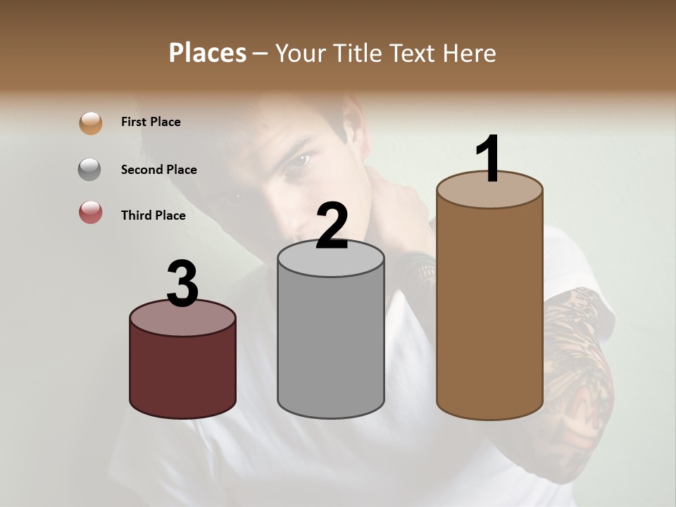 Tattoo Men PowerPoint Template