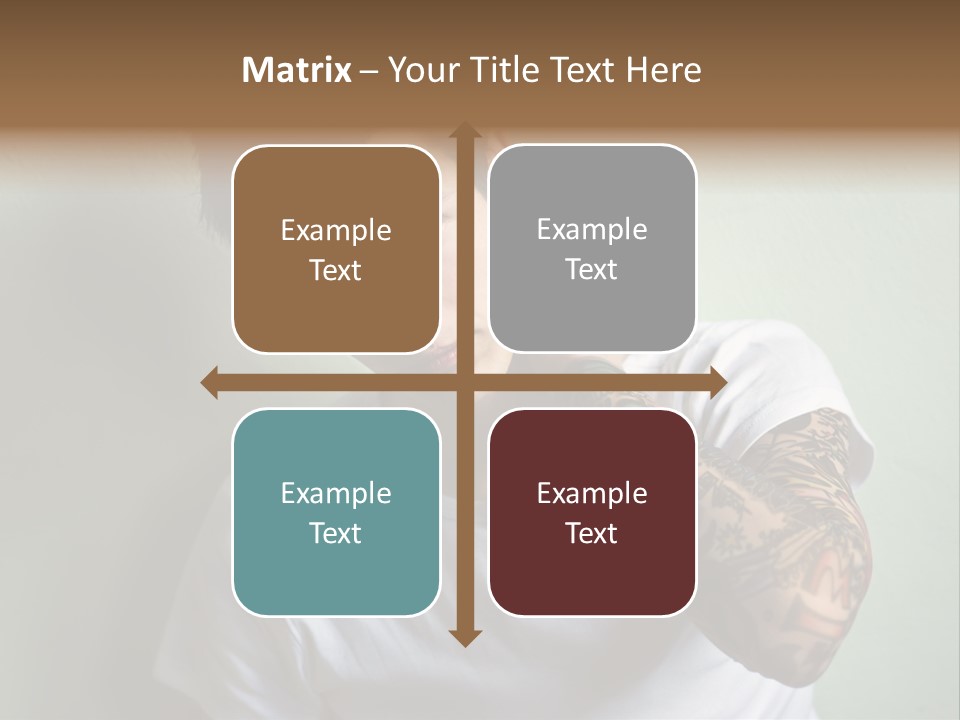 Tattoo Men PowerPoint Template