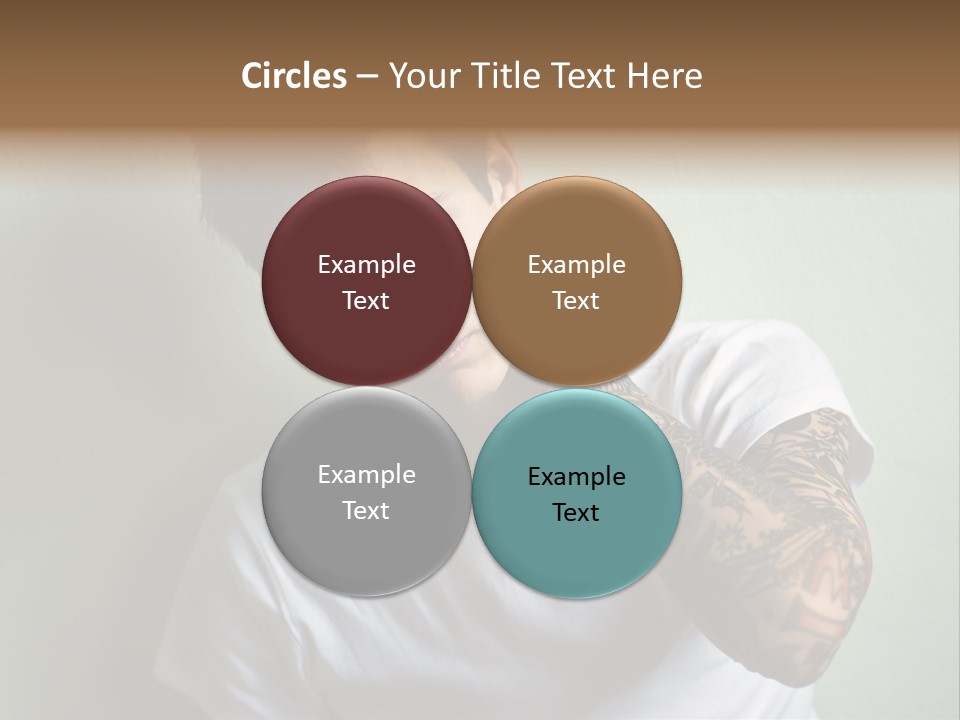 Tattoo Men PowerPoint Template