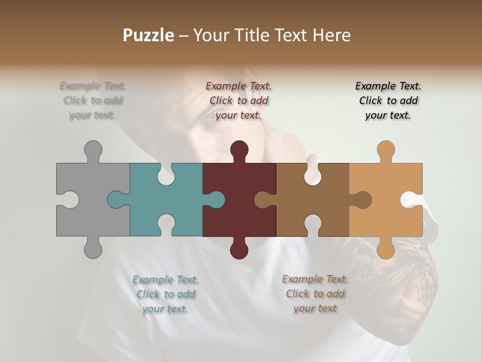 Tattoo Men PowerPoint Template