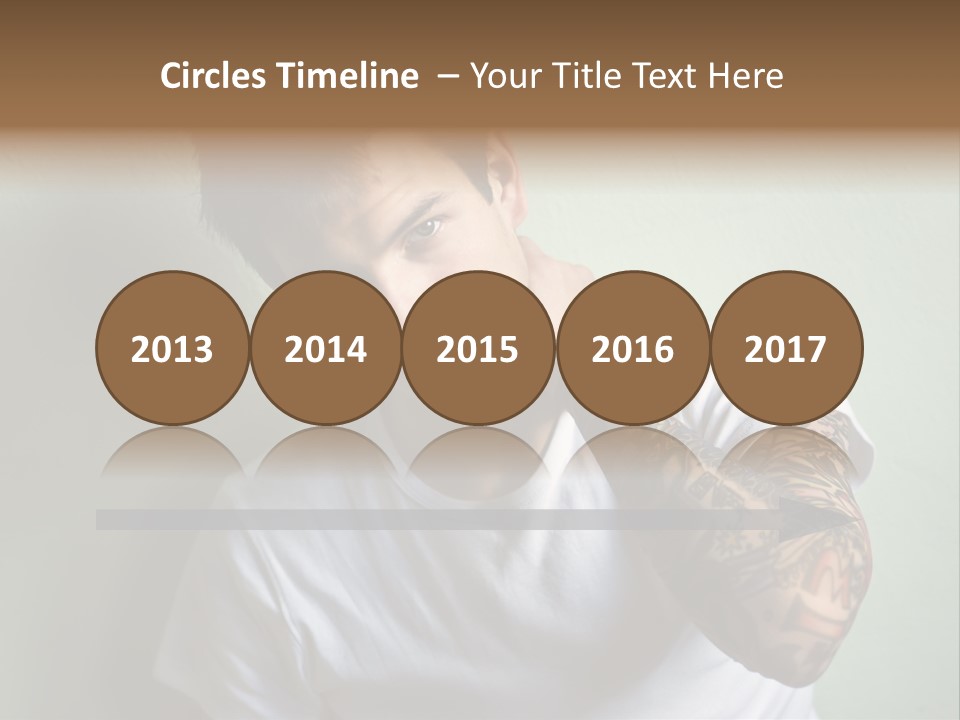 Tattoo Men PowerPoint Template