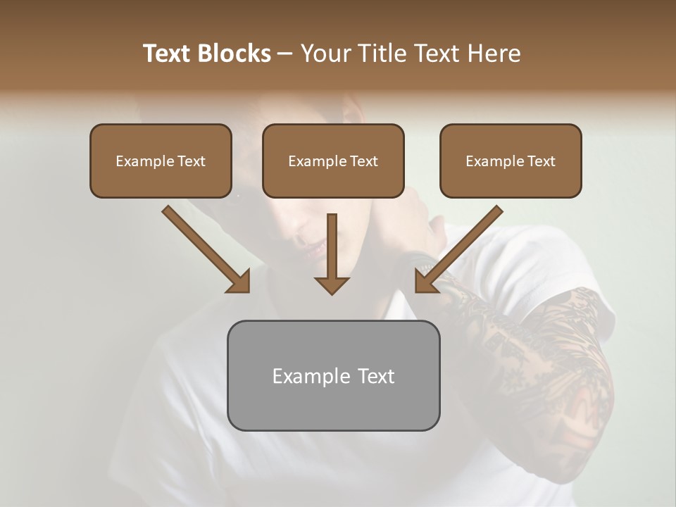 Tattoo Men PowerPoint Template