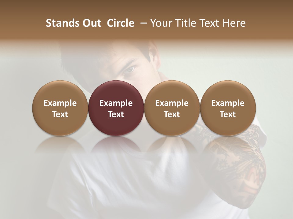 Tattoo Men PowerPoint Template