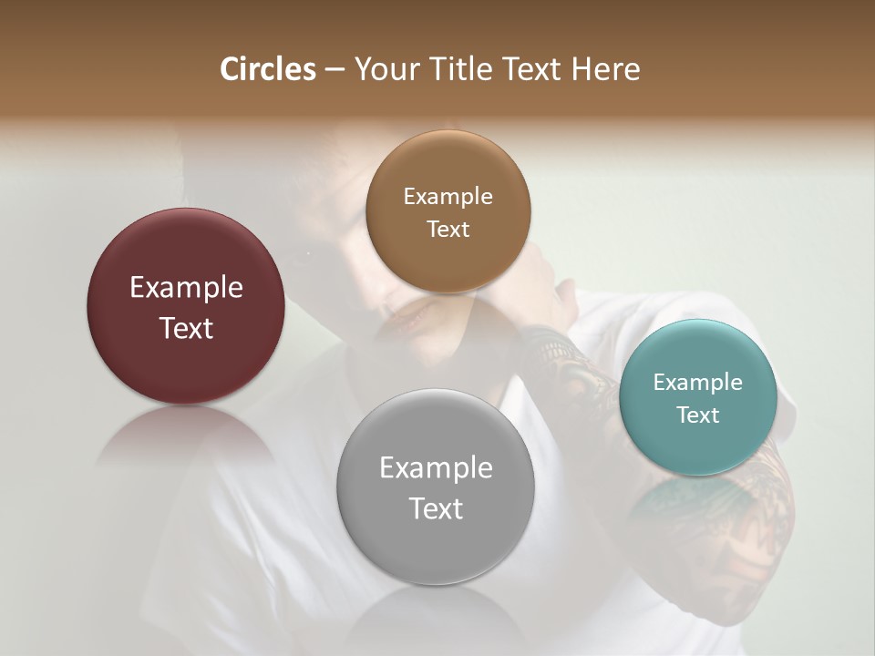 Tattoo Men PowerPoint Template