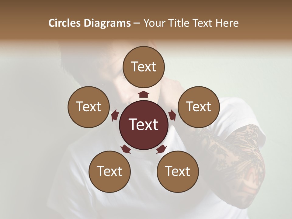 Tattoo Men PowerPoint Template