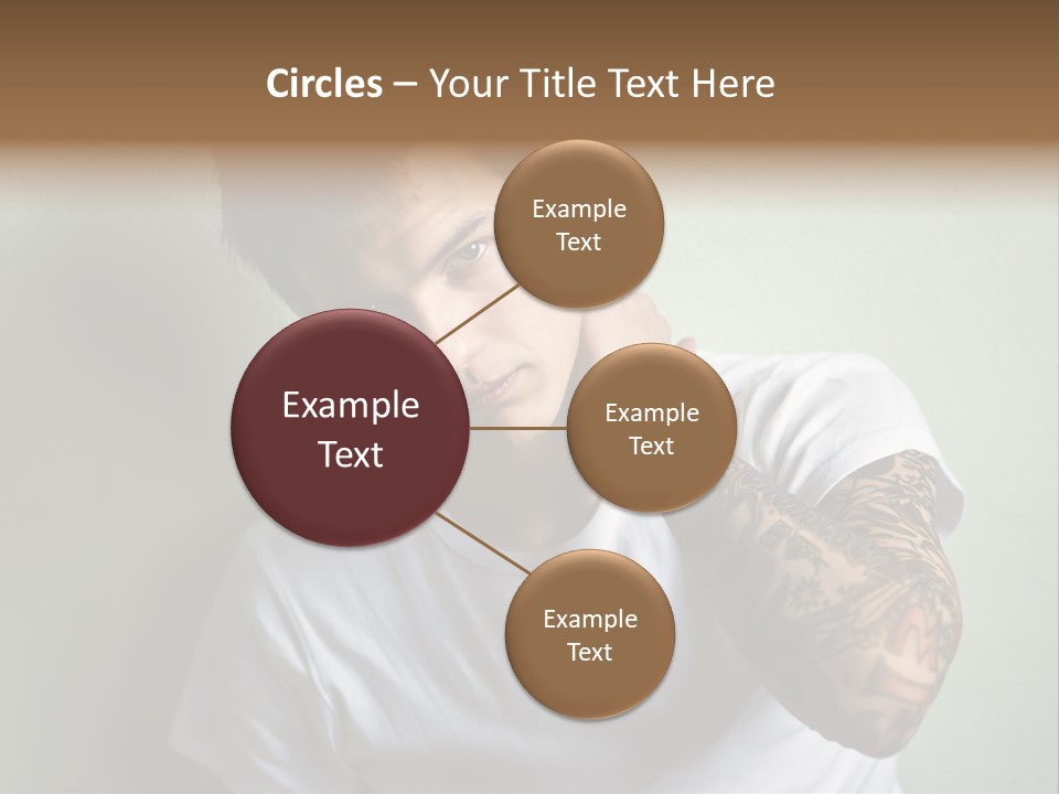 Tattoo Men PowerPoint Template