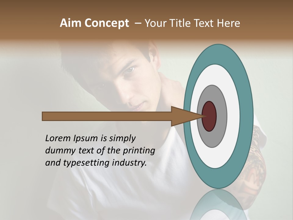 Tattoo Men PowerPoint Template