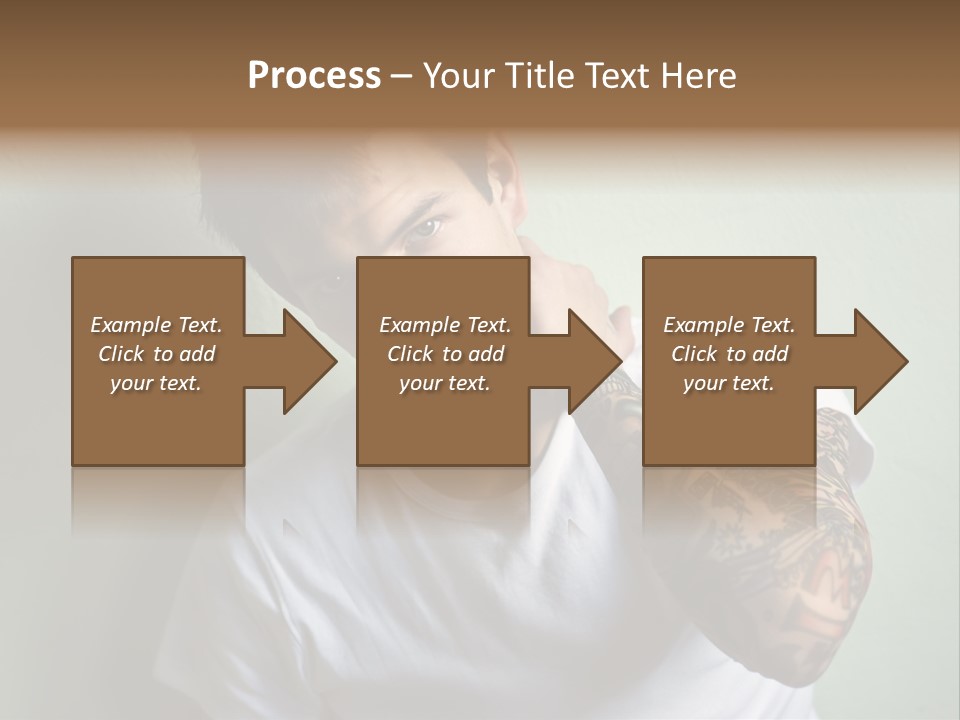 Tattoo Men PowerPoint Template