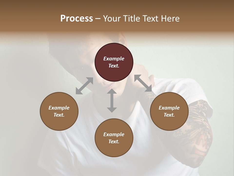 Tattoo Men PowerPoint Template