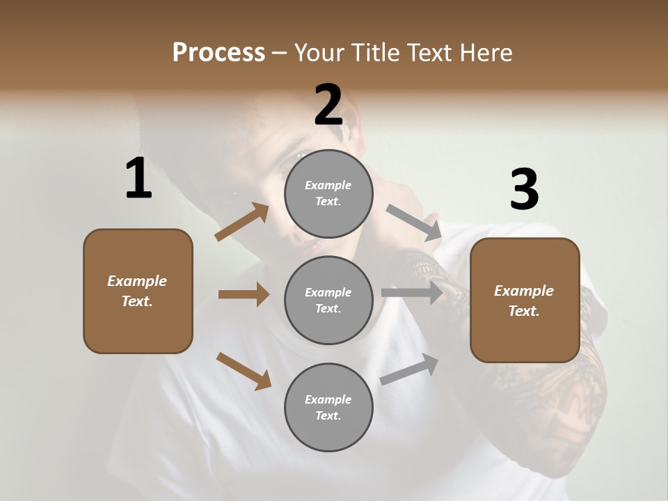 Tattoo Men PowerPoint Template