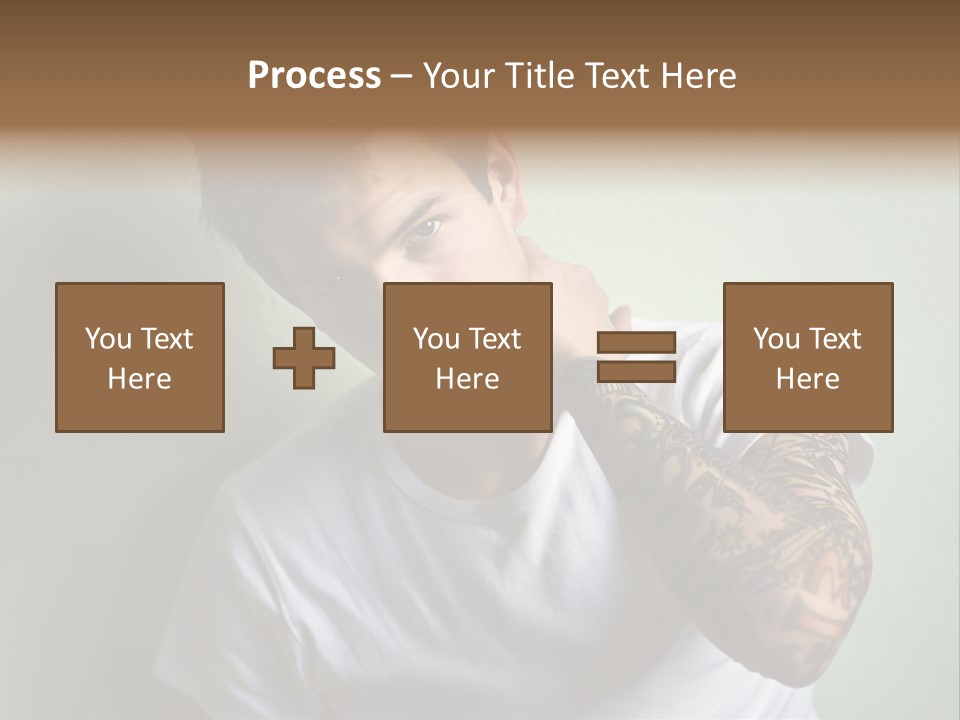 Tattoo Men PowerPoint Template