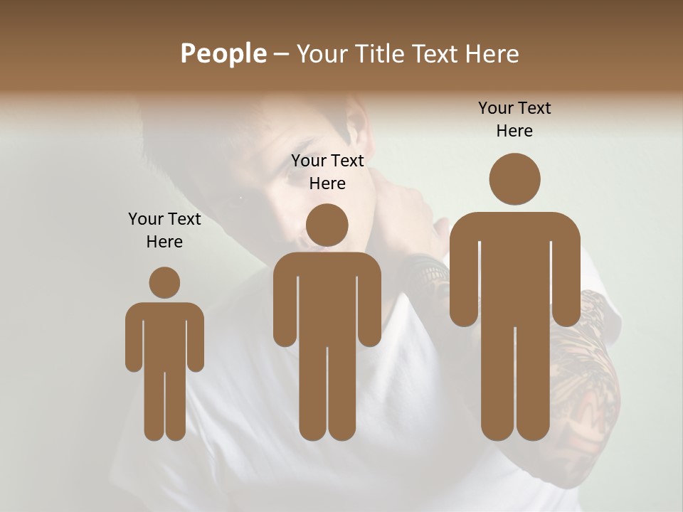 Tattoo Men PowerPoint Template