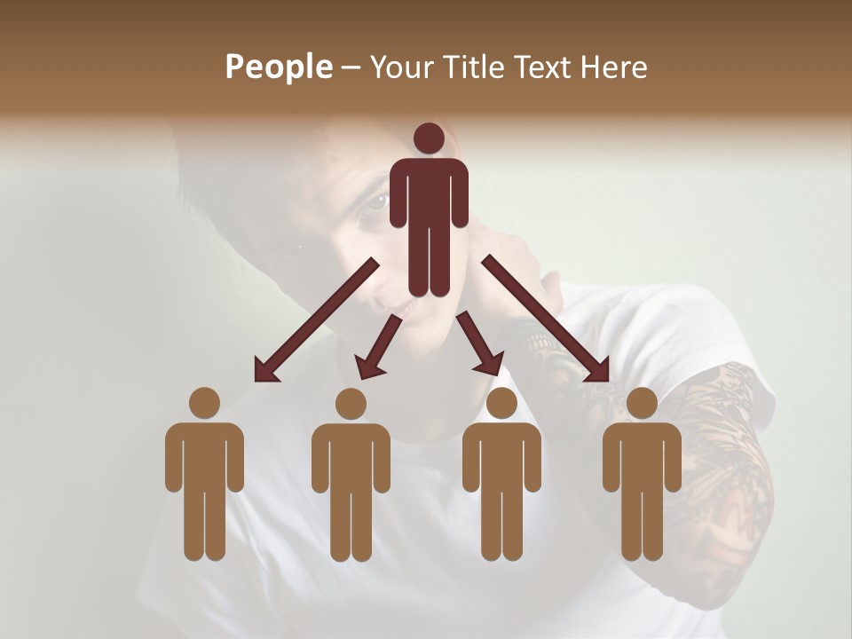 Tattoo Men PowerPoint Template