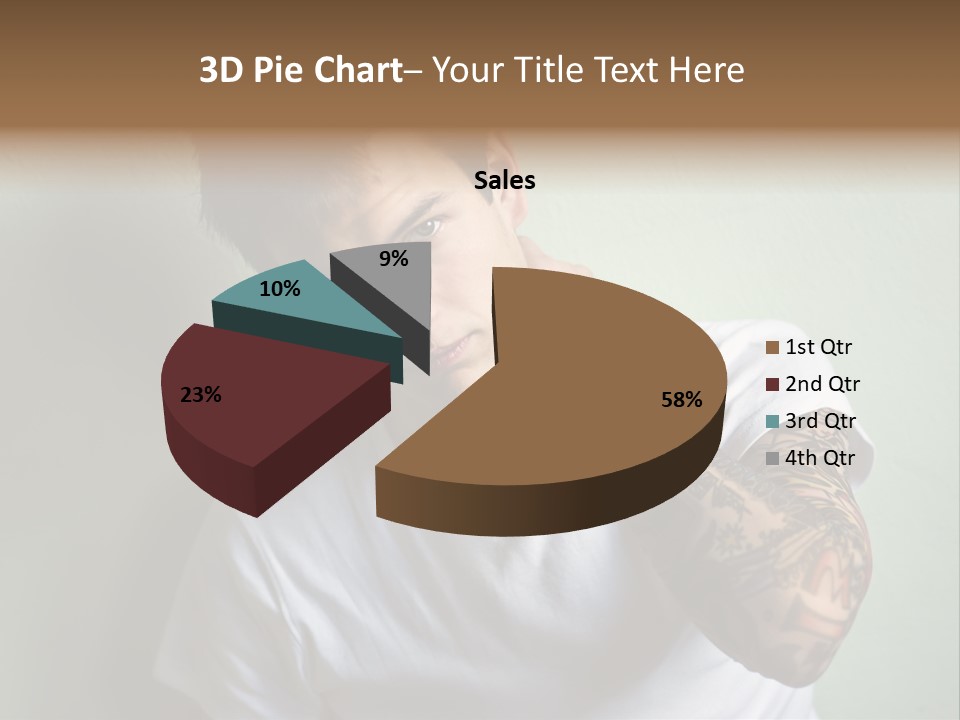 Tattoo Men PowerPoint Template