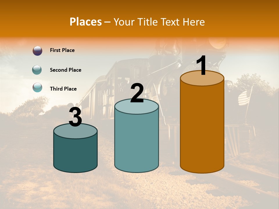 Steam Train PowerPoint Template