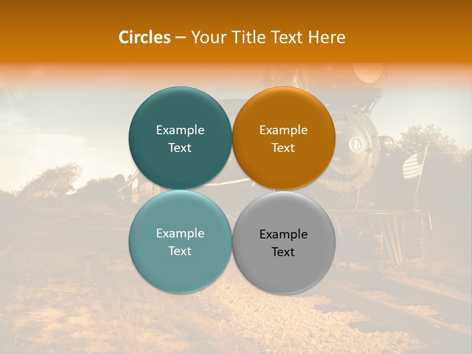 Steam Train PowerPoint Template
