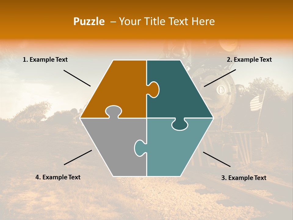 Steam Train PowerPoint Template