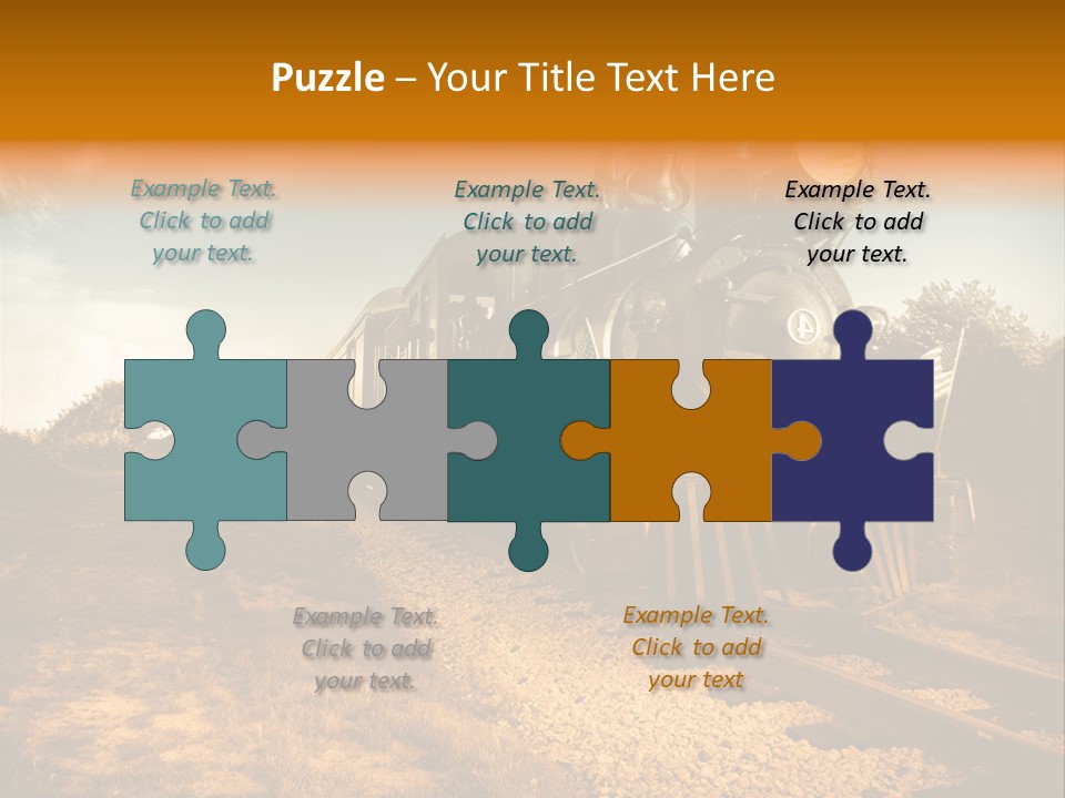 Steam Train PowerPoint Template