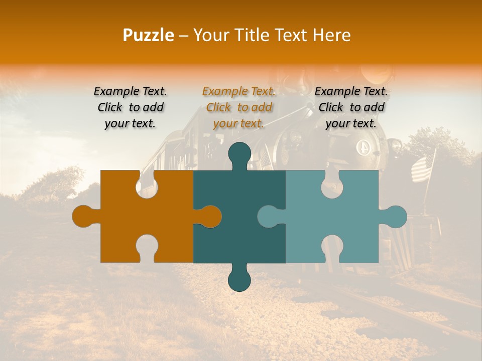 Steam Train PowerPoint Template