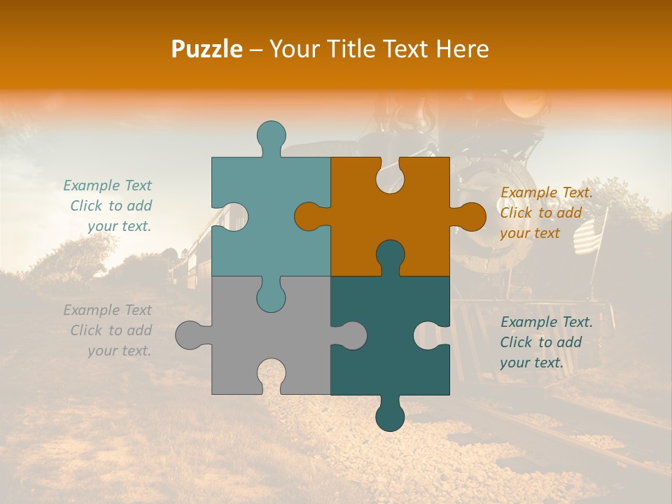 Steam Train PowerPoint Template