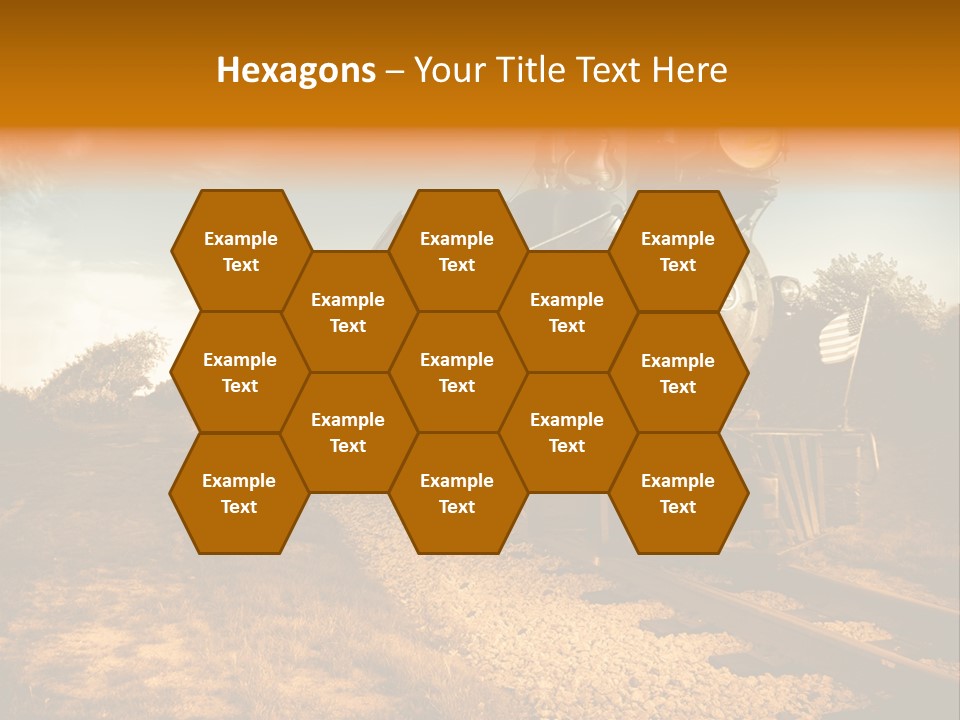 Steam Train PowerPoint Template