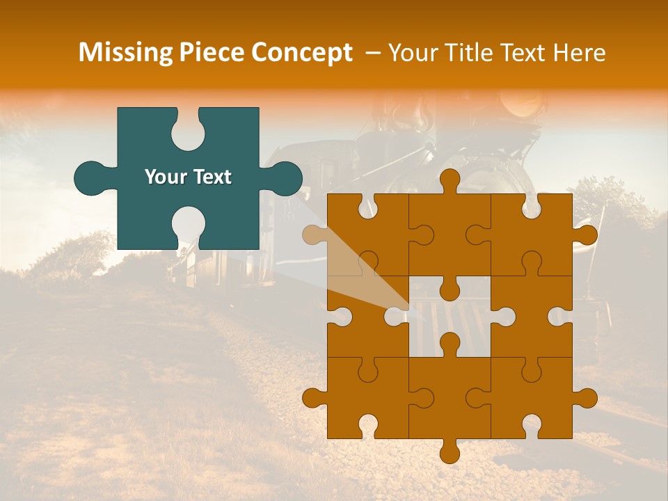 Steam Train PowerPoint Template