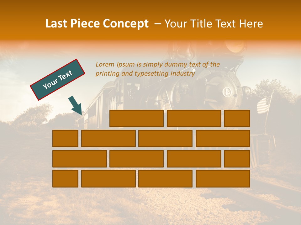 Steam Train PowerPoint Template