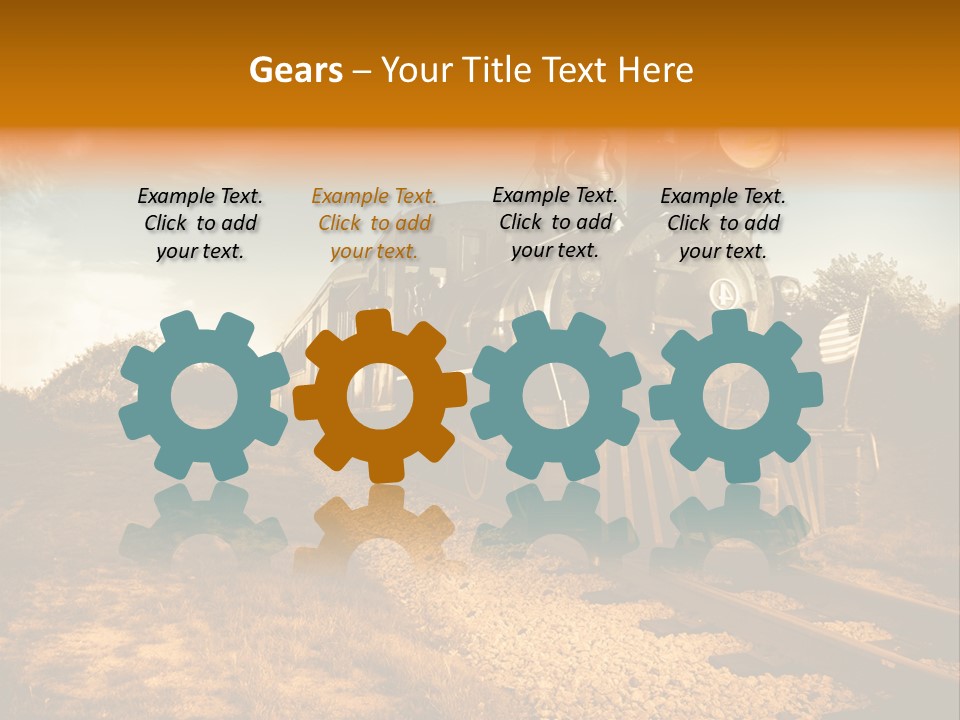 Steam Train PowerPoint Template