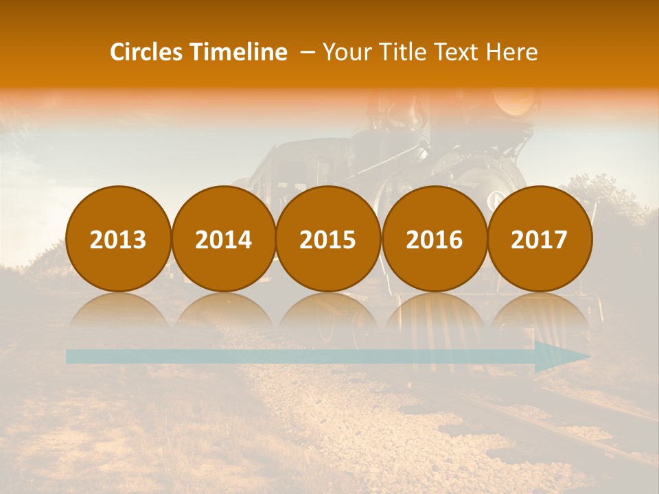 Steam Train PowerPoint Template