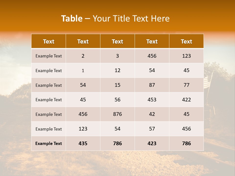 Steam Train PowerPoint Template