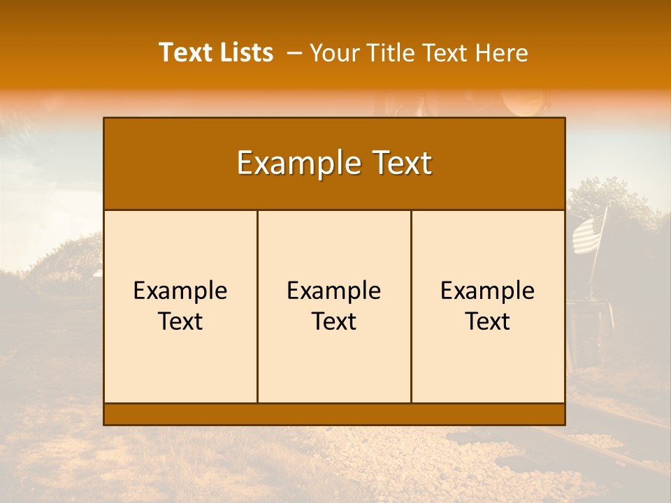 Steam Train PowerPoint Template
