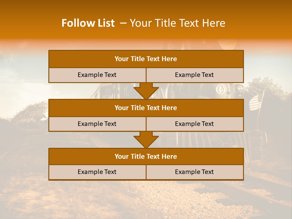 Steam Train PowerPoint Template