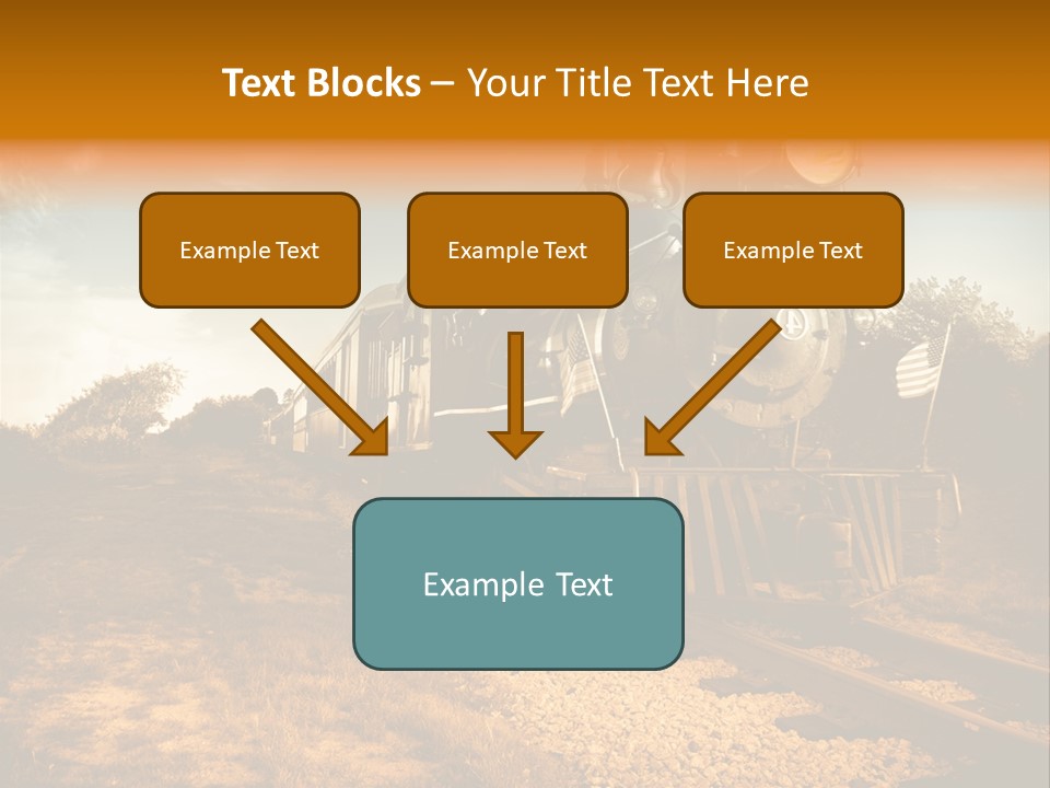 Steam Train PowerPoint Template