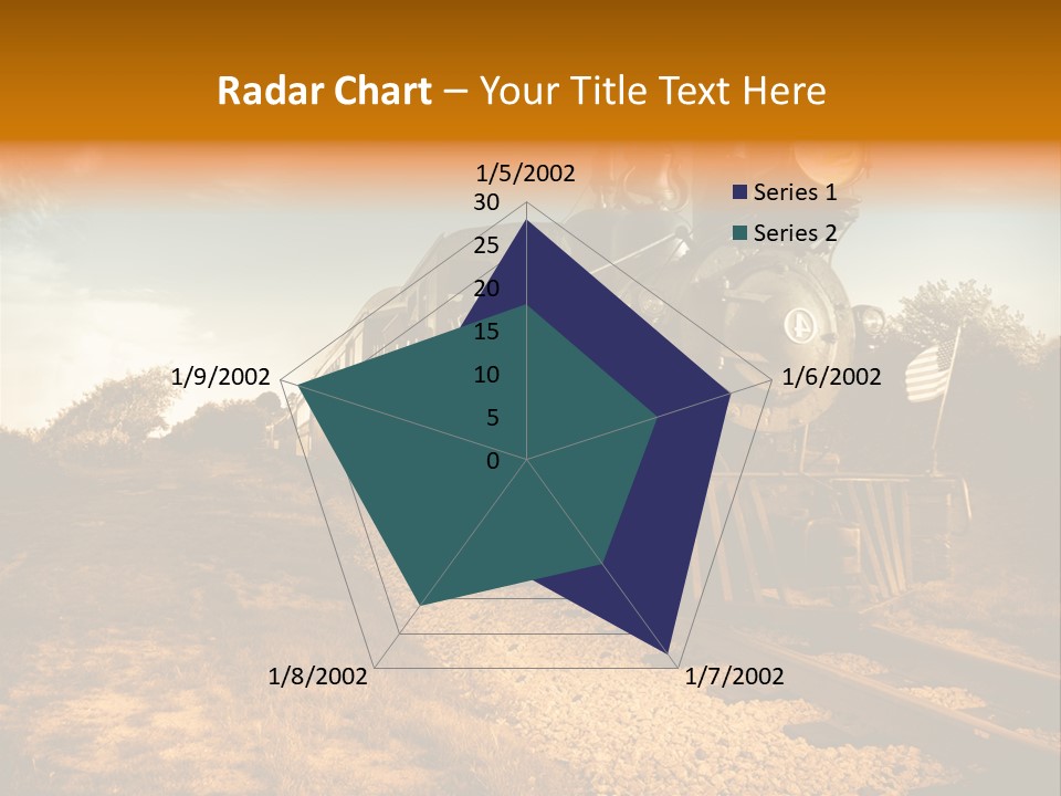 Steam Train PowerPoint Template