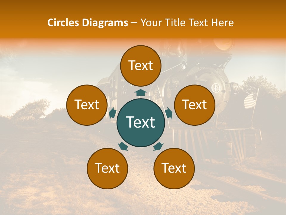 Steam Train PowerPoint Template