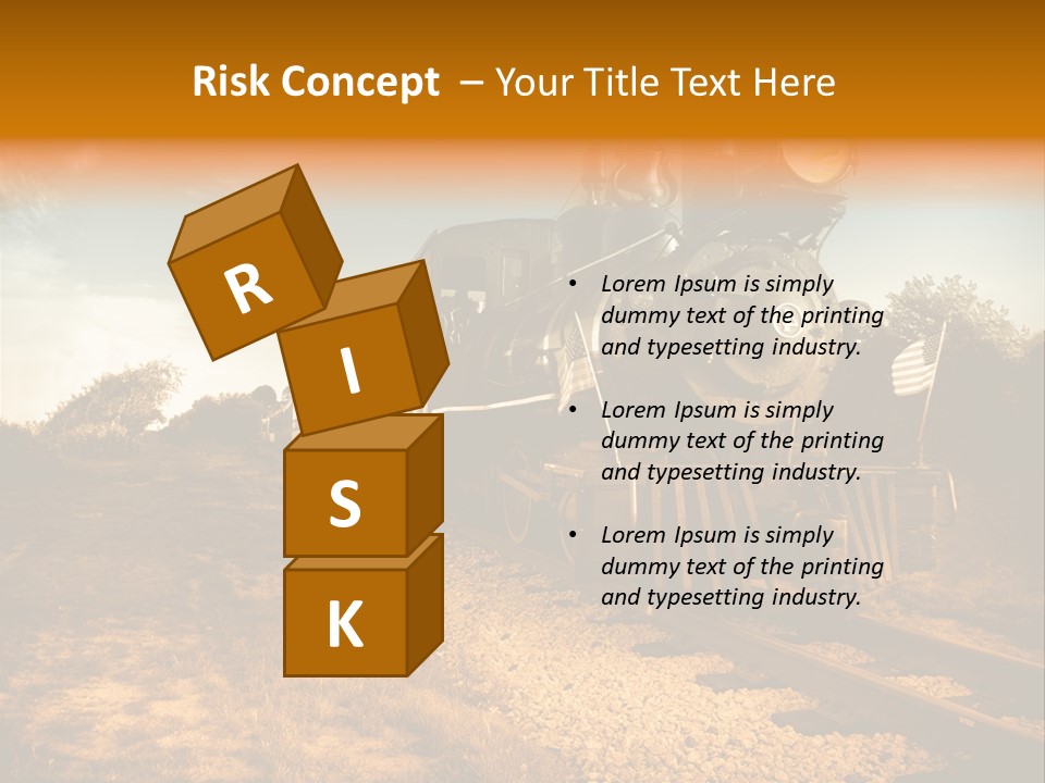 Steam Train PowerPoint Template