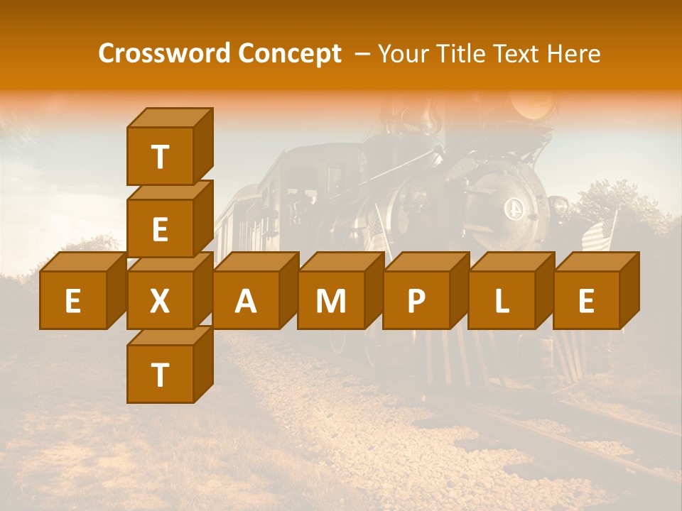 Steam Train PowerPoint Template