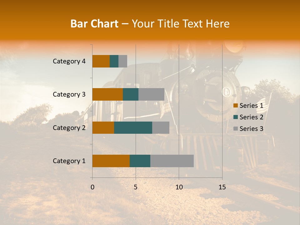 Steam Train PowerPoint Template