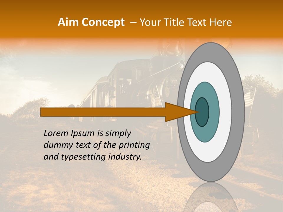 Steam Train PowerPoint Template