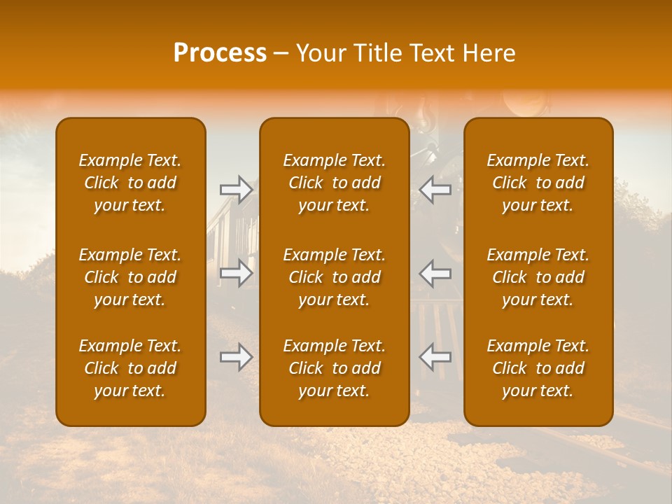 Steam Train PowerPoint Template