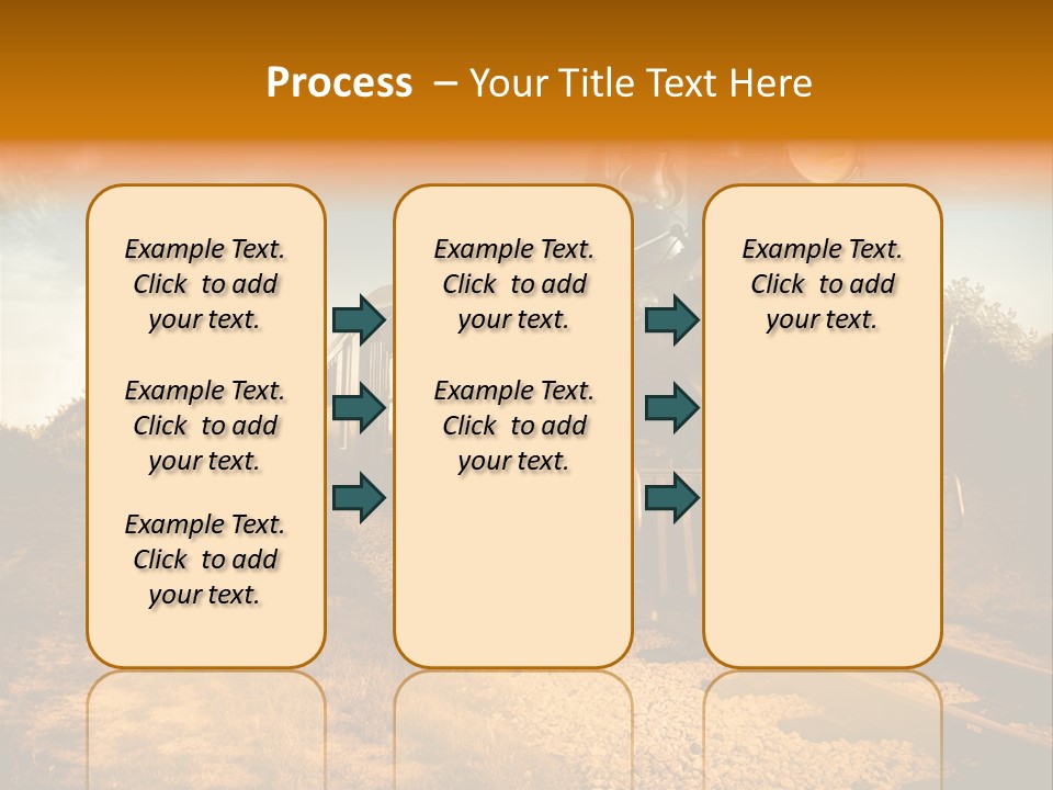 Steam Train PowerPoint Template