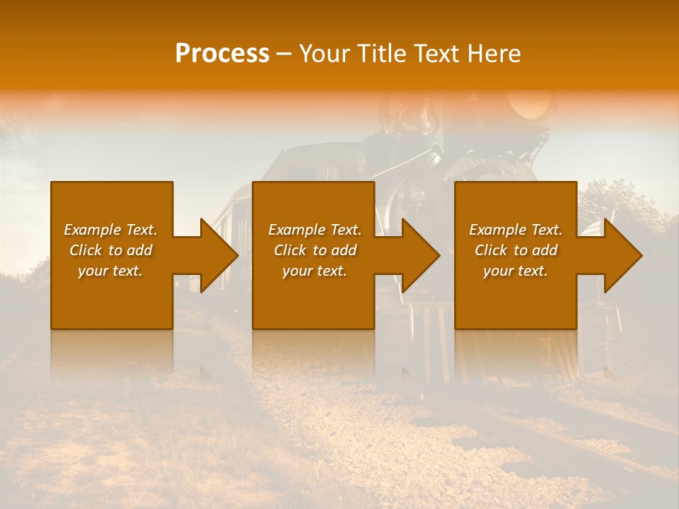 Steam Train PowerPoint Template