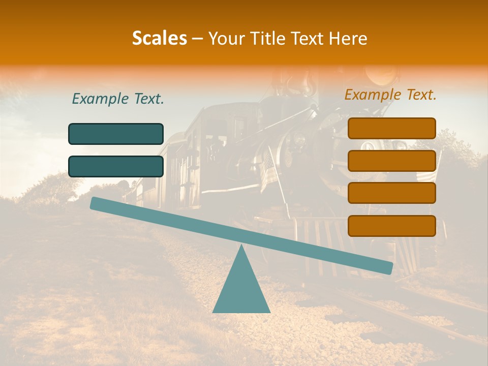 Steam Train PowerPoint Template