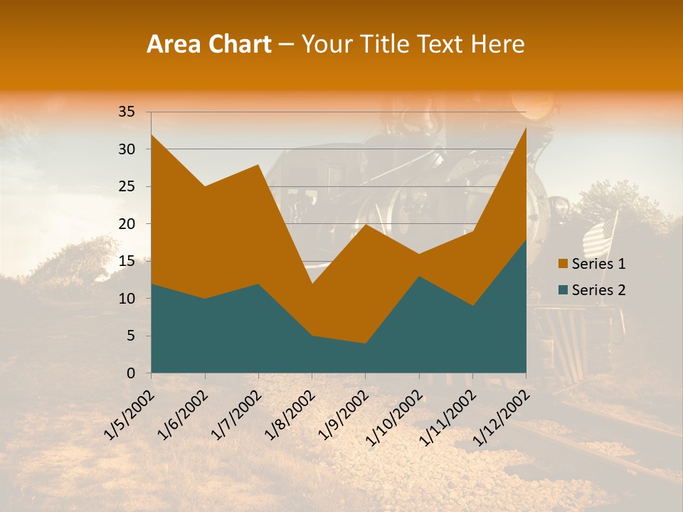 Steam Train PowerPoint Template