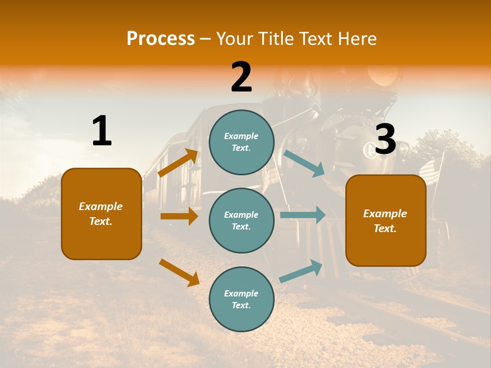 Steam Train PowerPoint Template