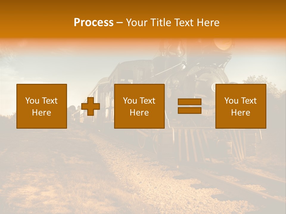 Steam Train PowerPoint Template