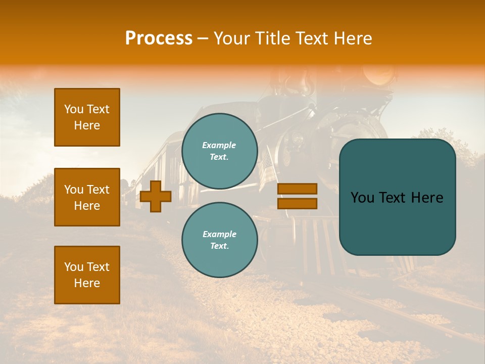 Steam Train PowerPoint Template